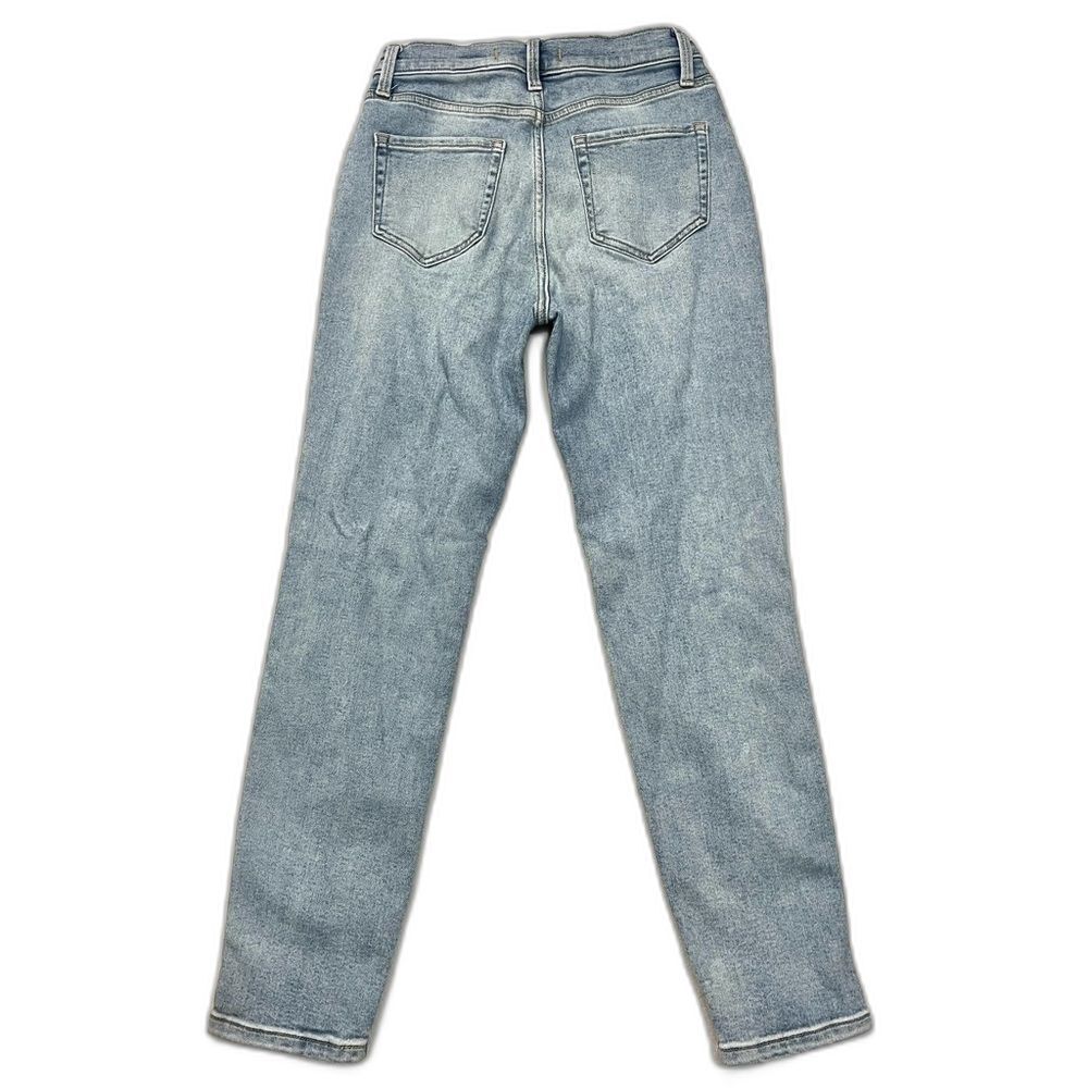 Eunina Light Blue Distressed Rocky High Rise Boyfriend Jeans Women’s Size 1 - Picture 14 of 16